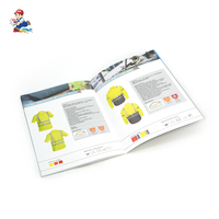 Brochure d'instructions personnalisée à piqûres à cheval, catalogue d'entreprise, impression à chaud, impression UV