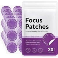 Fournisseur de patchs transdermiques personnalisés OEM, vitamine B complexe, théanine, magnésium, 30 patchs par boîte
