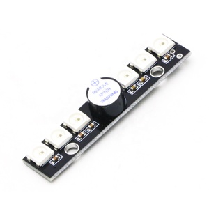 Ws2812b LED & 5V hoạt động buzzer 6xrgb LED chỉ số cho naze32 F3 flip32 CC3D <span class=keywords><strong>skyline32</strong></span> chuyến bay điều khiển tự làm bay không người lái - Product Image 1