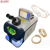 Mini soudeuse par points laser de bijoux de bureau pour bijoux en or et en argent 150W machine de soudage laser de bureau