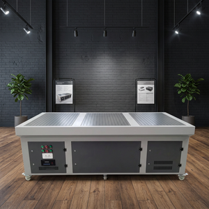 Banc de ponçage professionnel en métal avec système de filtration pour un environnement de travail propre - Product Image 2