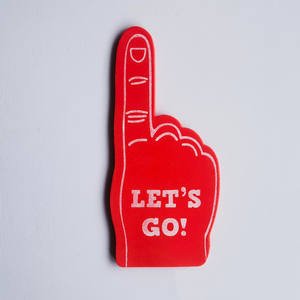 أصابع صغيرة بشعار مخصص روح فريق المشجعات إيفا فوم للإصبع توفر عروض ترويجية مستلزمات حفلات - Product Image 6