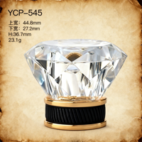 Capuchon de parfum de luxe personnalisé, anti-fuite, réutilisable, écologique, en ABS, portable et léger pour flacons de parfum