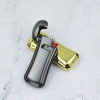 Casing Penutup Pemantik Api Mini Trumpet dari Paduan Seng untuk Pemantik Api J5 Biasa