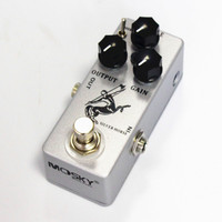 Pédale d'effet Overdrive pour guitare, boîtier entièrement métallique, True Bypass, Silver Horse basé sur la conception KLON CENTAUR