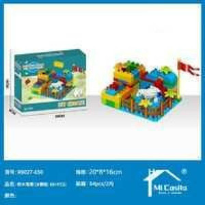 大颗粒88 + PCS GCC塑料什锦64pcs/纸箱创意DIY笔筒积木玩具用途积木砖 - Product Image 1