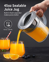 3.2 Inch Brede Mond Juicer Extractor Max Power 1200W Voor Groente En Fruit Met 3 Speed Instelling Sap Machine