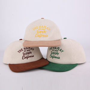 कस्टम 6 पैनल असंरचित कढ़ाई लोगो स्नैपबैक टोपी टोपी - Product Image 2