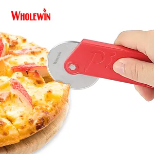 Alat pemotong dan pengiris Pizza promosi untuk persiapan Pizza