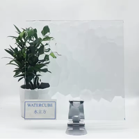 Vidrio estampado Moru Karatachi Flora Mistlite Nashiji de 3mm, 4mm, 5mm y vidrio float laminado para ventanas y figuras de vidrio.