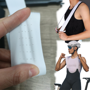 Tirantes de Bandas Elásticas ligeras de malla suave con agujeros de perforación de tela para bicicleta de alta gama para pantalones cortos de ciclismo - Product Image 2