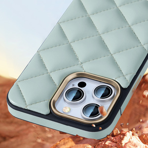 Funda Protectora para Teléfono Móvil con Diseño Deportivo, Decorada con Purpurina Magnética PU Lingge, Protector de Cámara, Soporte de Carga para Teléfonos - Product Image 3
