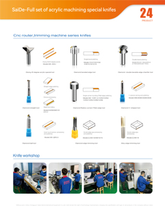 CNC Sıkıştırmalı Freze Ucu İki Kanallı 6mm Kalay Kaplı Karbür 60HRC Ahşap İşleme Frezesi Kontrplak Kompozit Ahşap Kesimi için ODM OEM Özelleştirilmiş - Product Image 6