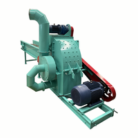 Broyeur de bois multifonctionnel, machine à fabriquer de la sciure de bois, broyeur à marteaux pour bûches, machine à fabriquer des copeaux de bois, broyeur de sciure de bois
