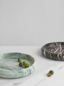 Stekocc nampan piring buah marmer gaya Skandinavia untuk kamar mandi dan ruang tamu dekorasi untuk peralatan makan dan penerimaan penyimpanan - Product Image 3