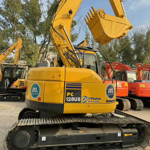 KUMATSU 128us 12.8Tons 95%new Original Japanese Used Excavator Crawler Type Motor Component Included 2024 <b>Model</b> 1 Year for - Product Image 1