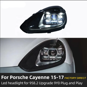 Nuovi Fari a LED per <span class=keywords><strong>Porsche</strong></span> Cayenne 958.2 9Y0 Modello 19 dal 2015-2017 con Temperatura Colore di 6000k - Product Image 5