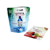 Sacs Doypack imprimés en aluminium 3L 5L 10L avec logo, emballage en plastique jetable certifié ISO9001 pour bière, vin, jus