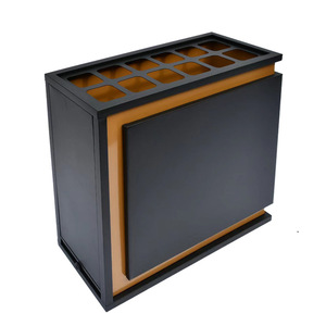 Soporte para Paraguas Pintado, Capacidad para 12, Estilo Industrial Dorado, Estante de Almacenamiento para Vestíbulo de Hotel - Product Image 3