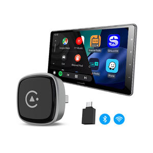 Support More Apps In Car Split Screen Waze Music Carlinkit <b>Carplay</b> Ai Box Wireless Adapter Usb Car Play Android Auto For Spotify - Product Image 1