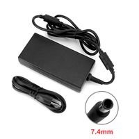 Adaptateur pour ordinateur portable, pointe ronde, 180w, 7.4mm, adaptateur secteur avec cordon d'alimentation UK US EU pour DELL Inspiron 5477 7777