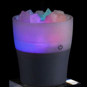Crystal Salt Air Mini Home Cool Mist Fogger Portable USB Aromatherapy Essential Oil <b>Diffuser</b> with Digital Printing <b>LED</b> Lamp - Product Image 3
