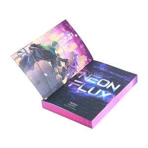 Custom Softcover Novel <b>Book</b> Printing Perfect Binding Paper Foil Stamping Sprayed Edges for Paperback <b>Books</b> Printing Services - Product Image 6