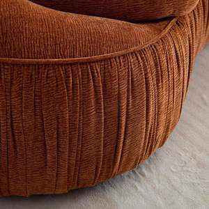 Divano curvo moderno a 4 posti con seduta profonda, struttura in legno, divano morbido e soffice per ville e appartamenti - Fornitore all'ingrosso - Product Image 2