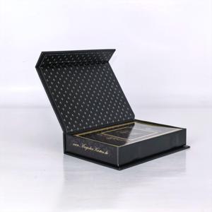 Boîte à couvercle et fond noirs durables avec bordure dorée pour cartes à jouer, <span class=keywords><strong>jeu</strong></span> <span class=keywords><strong>de</strong></span> cartes <span class=keywords><strong>Lenormand</strong></span> <span class=keywords><strong>de</strong></span> luxe doré magique - Product Image 4