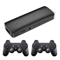 SYTA Nouveau Atv Android Game Stick 2 + 8/16 Go SMBOX H313 Mini Console de jeu vidéo avec deux contrôleurs