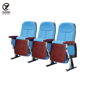 Sillas de Cine y Auditorio Plegables de Tela Modernas y Cómodas de Fabricante al por Mayor con Color Personalizado y Patas de Metal - Product Image 2