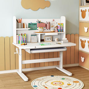 Conjunto <span class=keywords><strong>de</strong></span> Escritorio y Silla <span class=keywords><strong>de</strong></span> Estudio para Niños <span class=keywords><strong>de</strong></span> Primaria, <span class=keywords><strong>Mesa</strong></span> <span class=keywords><strong>de</strong></span> Diseño Moderno y Simple <span class=keywords><strong>de</strong></span> Metal - Product Image 6
