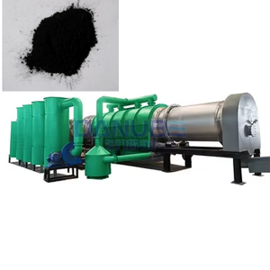 Four de carbonisation continu pour sciure de bois sans fumée, coques de riz, biochar et graines de hawthorn - Product Image 1