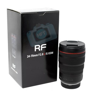 Hft Professional RF 24-70mm f/ 2.8 L เป็นเลนส์เต็มเฟรมแบบ USM โครงสร้างอลูมิเนียมและใบมีด9ใบสำหรับกล้องกล้องดิจิตอล - Product Image 1