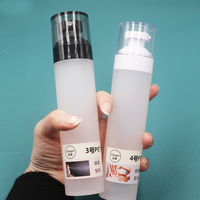 Flacon pulvérisateur vide blanc de 80 ml rechargeable avec pompe à brume fine pour savon liquide, parfum, cosmétiques