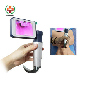 Tek kullanımlık tıbbi el video laringoskop sert ayarlanabilir esnek video laringoskop taşınabilir kullanımlık laringoskop - Product Image 4