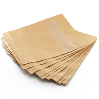 Pochette souple épaisse anti-humidité avec bec verseur et fermeture éclair, sac d'emballage flexible en PET