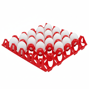 Bandeja para Huevos de Material Moldeado de Pulpa de CPET PP Ecológico y Duradero, para 20 Huevos de Pavo/Pato, 30x30x5.5cm, 140g, Transporte Seguro, AYTAV Todo - Product Image 2