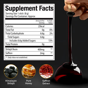 สติกเกอร์น้ำผึ้ง shilajit สำหรับผู้ชายฉลากตามสั่ง - Product Image 4