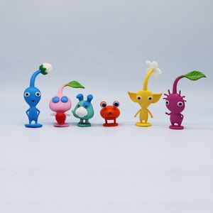 Gros Populaire PVC Pikmins Figure Chaude Jeu Vidéo Personnage Modèles Dessin Animé En Plastique Ornement Collection Poupées Inspiré Japon - Product Image 5