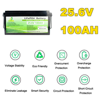 Système solaire Batterie au lithium 12v 24v 48v 72v 100ah 200ah 400ah Lifepo4 Lipo4 Li-ion Cell Pack Home Energy Storage Forklift Car