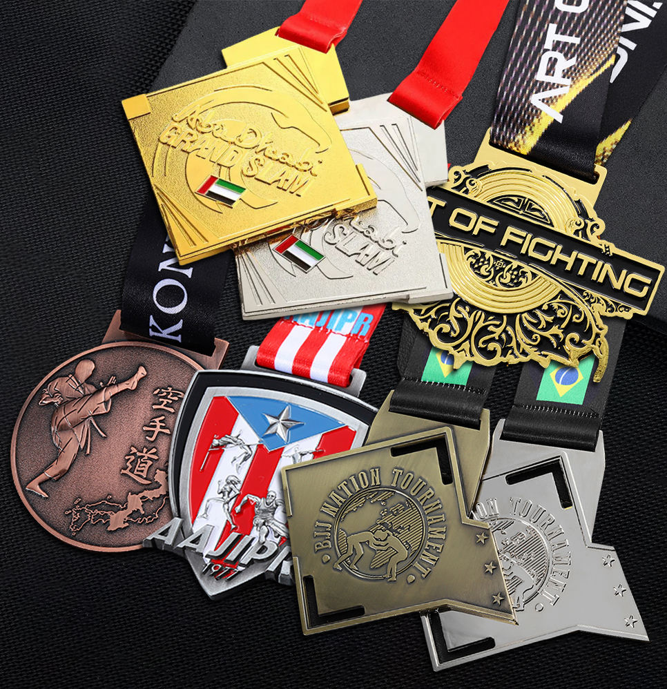 karate/taekwondo/judo medals