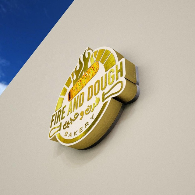 Outdoor LED Sign Box IP65 Waterproof Wall Mounted Sign 3D Custom Logo Lightbox for Commercial Shop Entrance