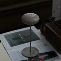 Lampe de table portable LED pour restaurant, nouveau design de luxe avec capteur tactile, lampes de table sans fil sans fil
