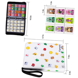 Carpeta de <span class=keywords><strong>Tarjetas</strong></span> con Bolsillos Pequeños Compatible con Mini <span class=keywords><strong>Tarjetas</strong></span> Amiibo de Animal Crossing, Etiquetas NFC y <span class=keywords><strong>Tarjetas</strong></span> de Juego - Product Image 6