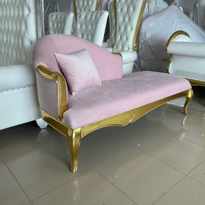 Cojín de resina King Red Throne, venta al por mayor, barato, Rey, usado, Hotel, muebles modernos, <span class=keywords><strong>silla</strong></span> sólida, <span class=keywords><strong>silla</strong></span> de trono rosa - Product Image 2