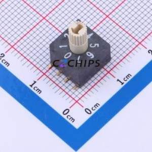 ESR-08S Rotary Encoder SMD-5P,10x10mm Switch Whole Sale Electronic Component Chips Supplier & BOM Service - Product Image 1