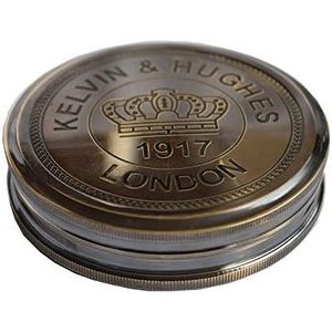 Brújula de Latón Kelvin Hughes de 3 Pulgadas con Acabado Antiguo, Brújula Náutica, Guía de Orientación, para Uso en Senderismo - Product Image 5