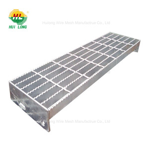 Nhiệm vụ nặng nề Thép Grating 6 chân cao vật liệu xây dựng Báo Chí bị khóa/răng cưa/I thanh lưới tản nhiệt cầu thang Tread 3D mô hình dịch vụ - Product Image 1