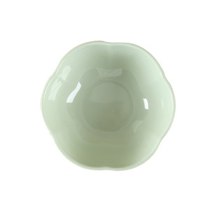 Bol en mélamine de couleur unie, écologique, en forme de fleur, petit bol pour riz et soupe - Product Image 6